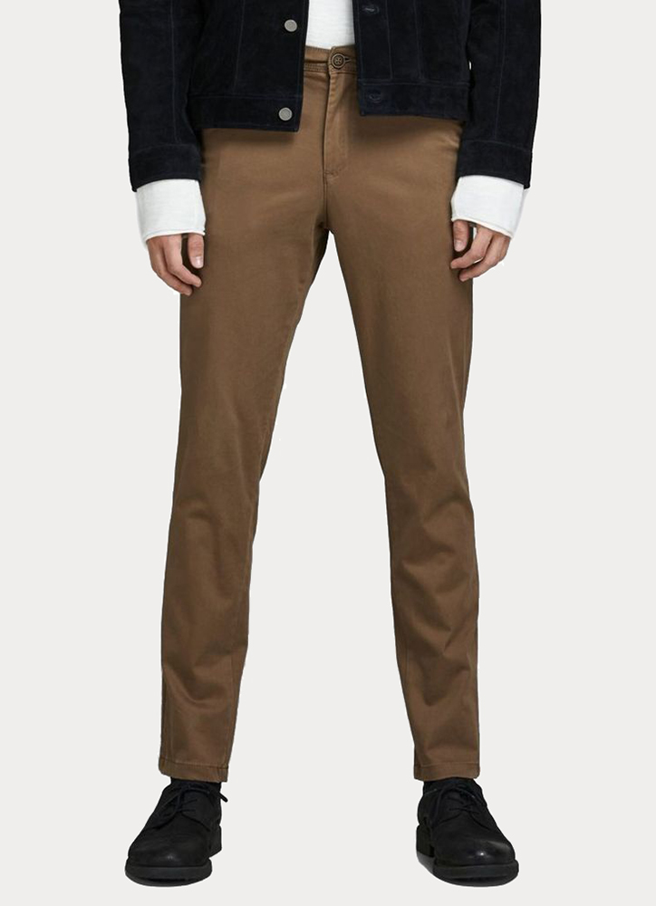 ΠΑΝΤΕΛΟΝΙ JACK & JONES JJIMARCO JJBOWIE SA DARK EARTH / BROWN