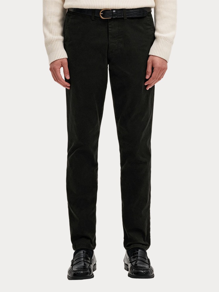 ΠΑΝΤΕΛΟΝΙ SELECTED SLH175-SLIM NEW MILES FLEX PANT BLACK