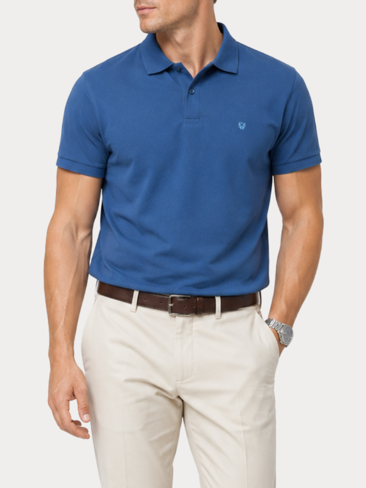 ΠΟΛΟ JACK&JONES 12297755 JPRBLAWESTON SS POLO DÉJA VU BLUE