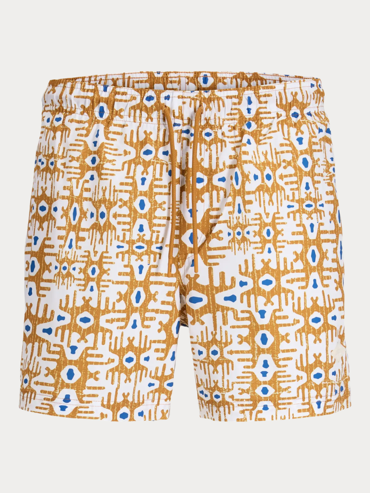 ΜΑΓΙΟ JACK & JONES JPSTMAUI SAND MATURE BUCKTHORN BROWN