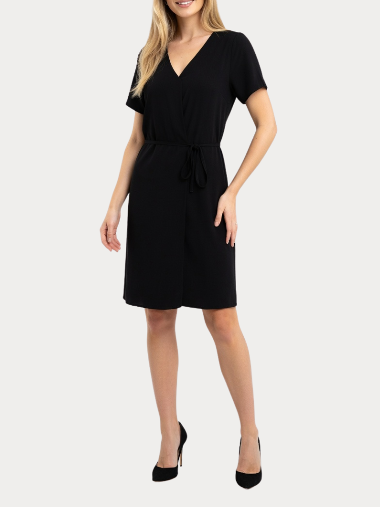 DRESS VERO MODA VMBRIT SS SHORT DRESS JRS BLACK