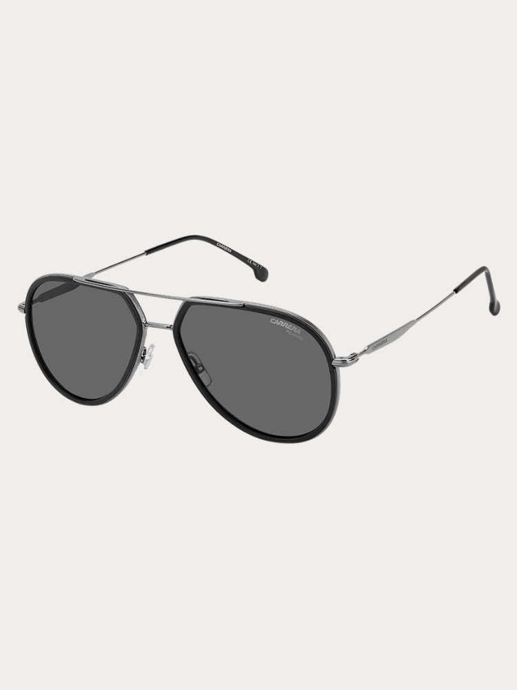 ΓΥΑΛΙΑ ΗΛΙΟΥ CARRERA MATTE BLACK/DARKSILVER