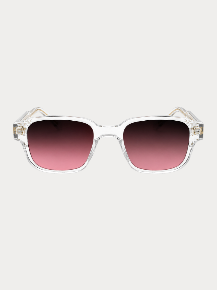 SUNGLASSES CV PARIS INJECTION TRANSPARENT / MAROON