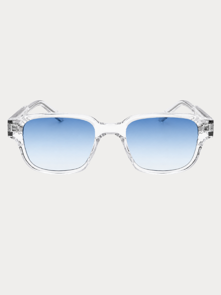 SUNGLASSES CV PARIS INJECTION TRANSPARENT / LIGHT BLUE