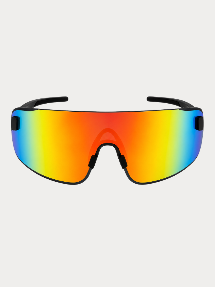 MASK SUNGLASSES CV PARIS RIMLESS BLACK YELLOW