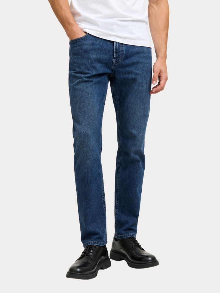 ΤΖΙΝ JACK&JONES JJICLARK JJBASIC SQ 260 NOOS BLUE DENIM