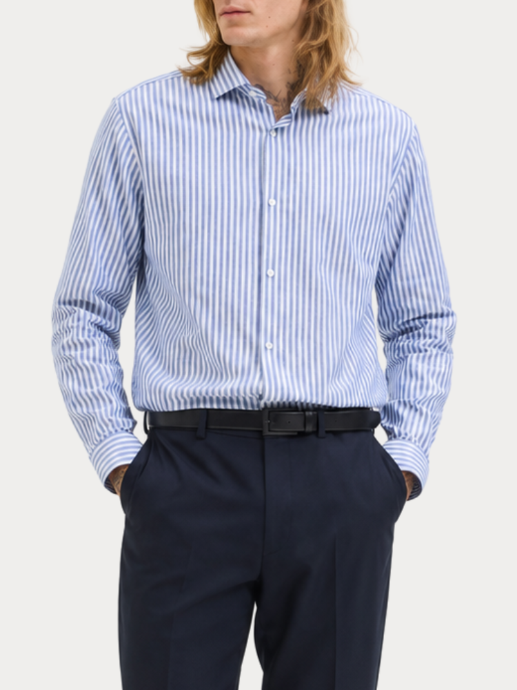LONG SLEEVE JACK&JONES JPRBLAPARKER SHIRT L/S NOOS BLACK IRIS