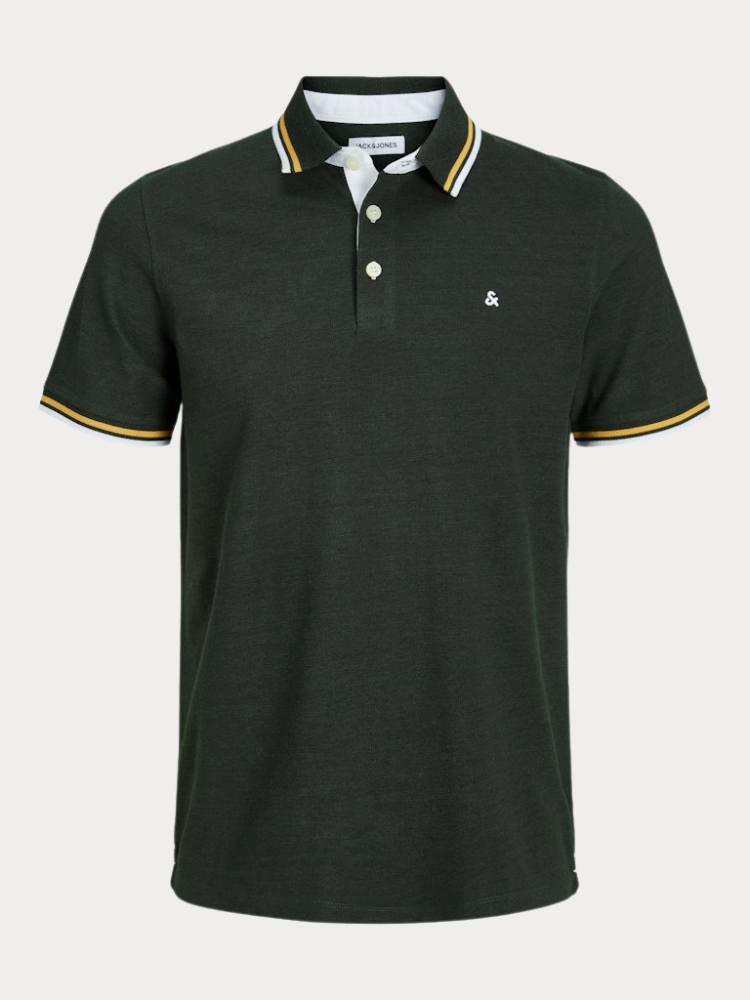 POLO JACK & JONES JJEPAULOS PLAY FOREST NIGHT (ΜΕΓΑΛΑ ΜΕΓΕΘΗ)