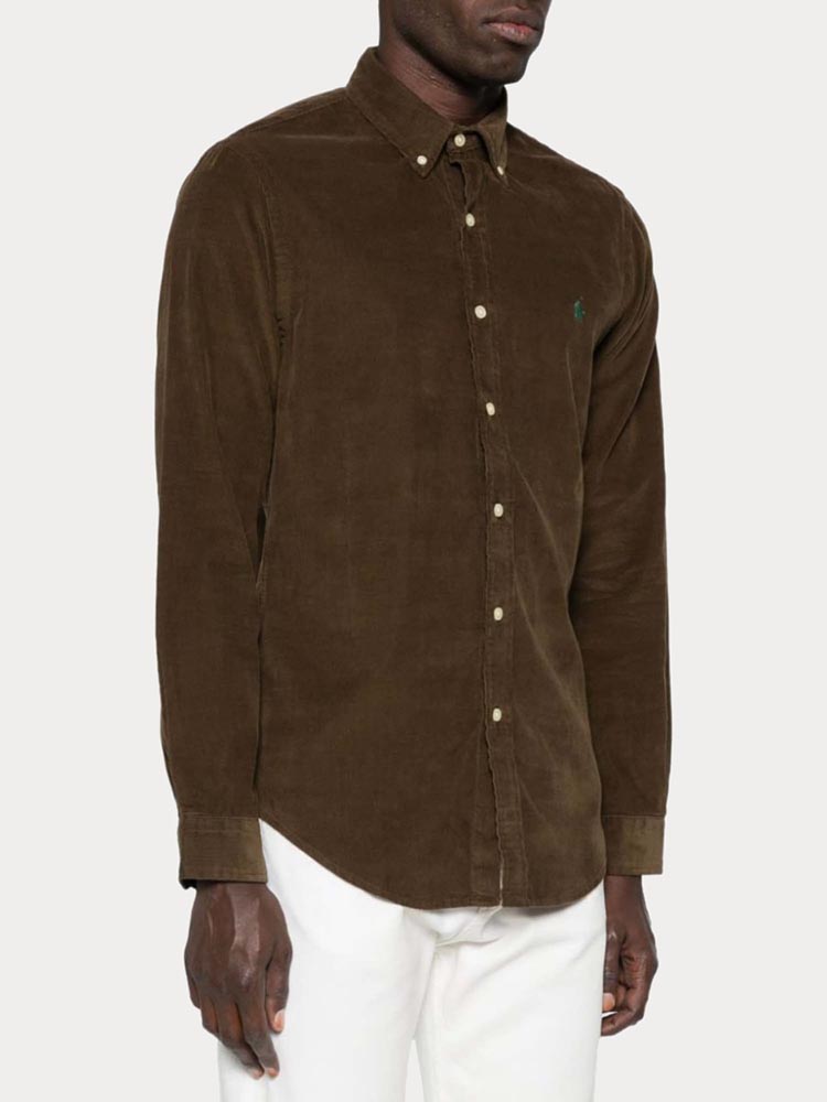 ΑΝΔΡΙΚΟ ΠΟΥΚΑΜΙΣΟ POLO RALPH LAUREN L/S CORDUROY BROWN