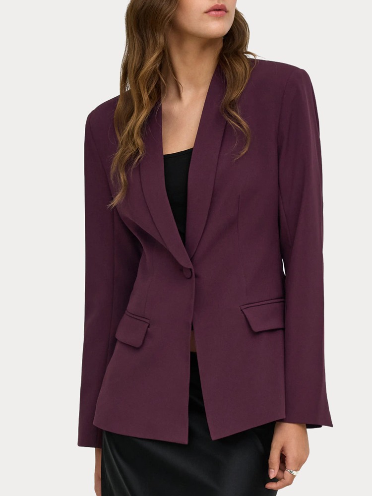 ΣΑΚΑΚΙ ONLY ONLASTRID L/S SCULPTURE BLAZER CC TLR WINETASTING