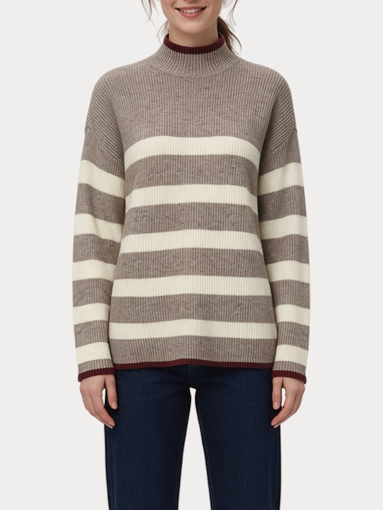 ΠΛΕΚΤΟ ONLY ONLKATIA LS RIB HIGHNECK CC KNT FUNGI