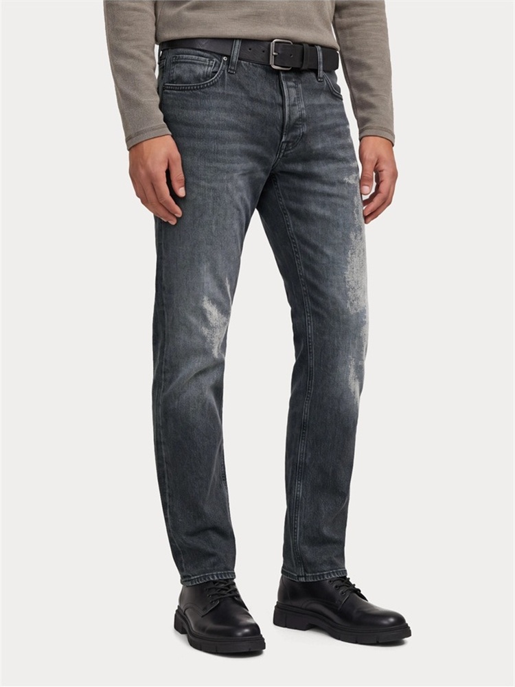 ΤΖΙΝ JACK&JONES JJIMIKE JJORIGINAL ST 174 BLACK DENIM