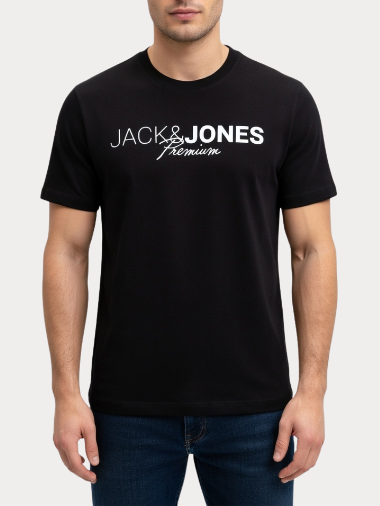 T-SHIRT JACK & JONES JPRBLANEO BLACK