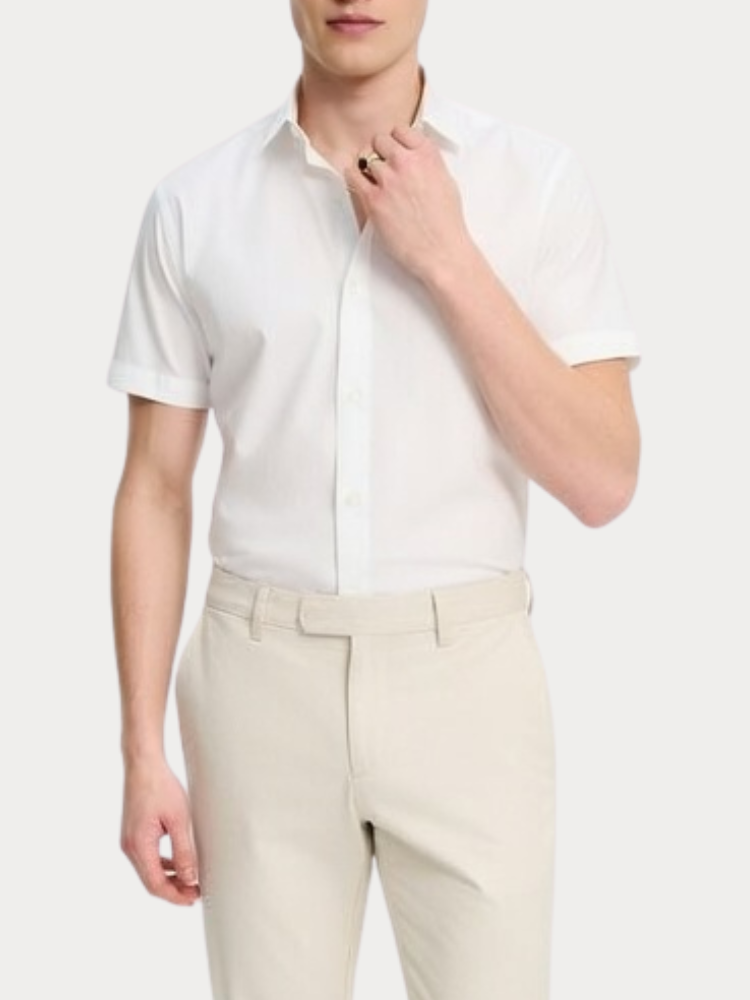 ΠΟΥΚΑΜΙΣΟ JACK & JONES JJJOE SS PLAIN WHITE