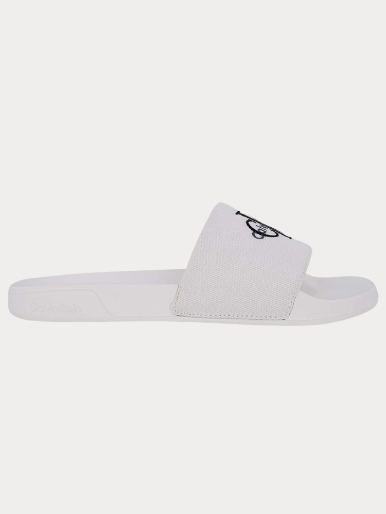 SLIDES CALVIN KLEIN JEANS ESS CV WHITE