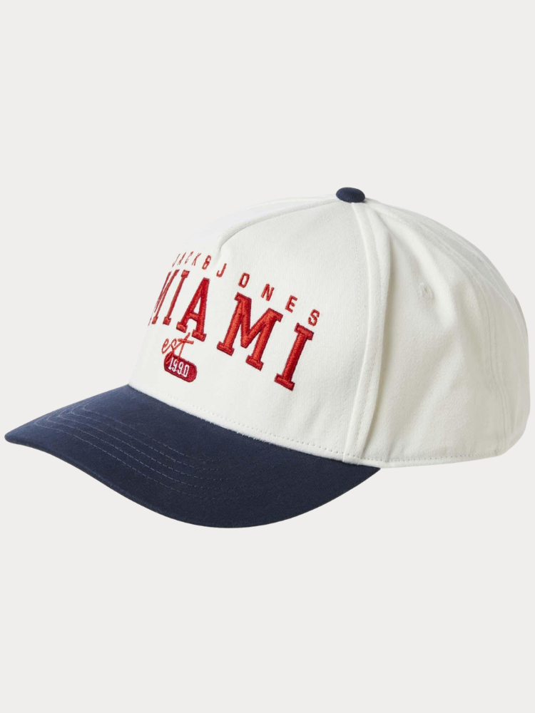 ΚΑΠΕΛΟ JACK & JONES JACCITI CAP NAVY WHITE