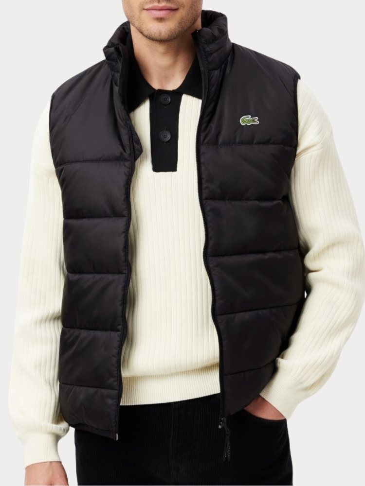 ΑΜΑΝΙΚΟ ΜΠΟΥΦΑΝ LACOSTE PUFFER BLACK