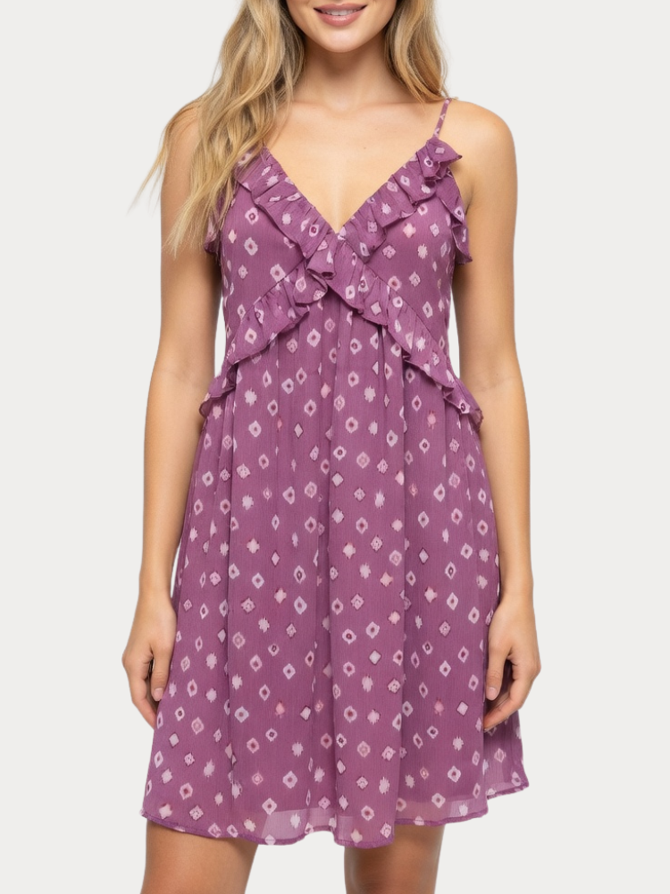 ΦΟΡΕΜΑ ONLY ONLGRETCHEN S/L DRESS WVN ASH ROSE