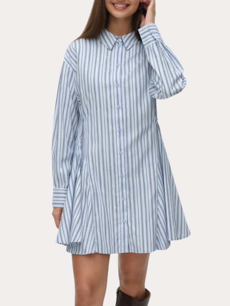 ΦΟΡΕΜΑ VERO MODA SIENA LS SHIRT BUTTON SKYWAY