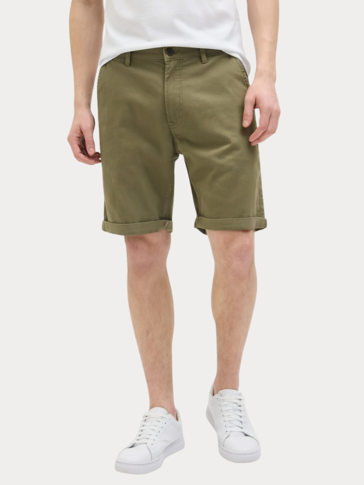 ΒΕΡΜΟΥΔΑ JACK & JONES JREBFIVERS 5-POCKET DEEP LICHEN GREEN