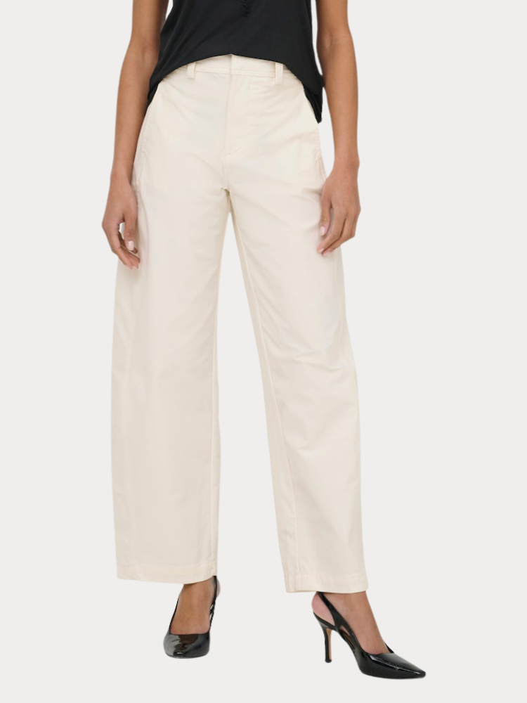 ΠΑΝΤΕΛΟΝΙ ONLY CLAIR MW BARREL PANT TOFU / BEIGE