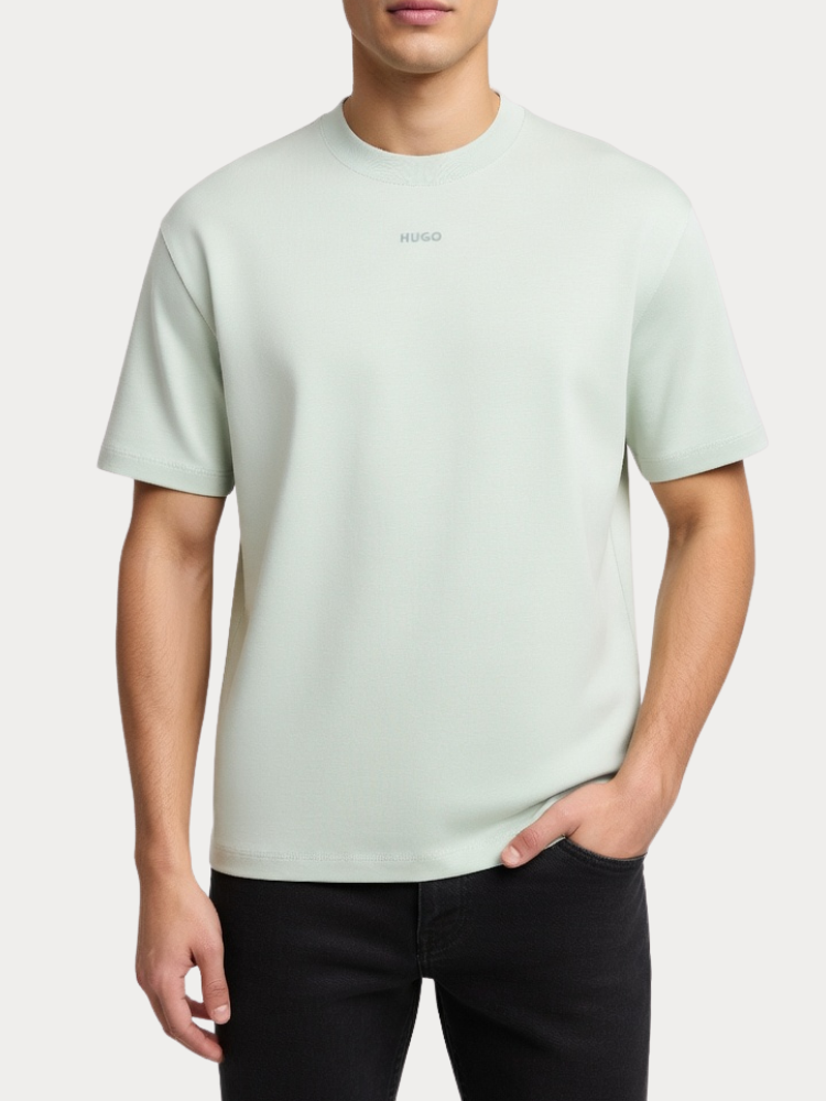 T-SHIRT HUGO DAPOLINO LIGHT PASTEL GREEN