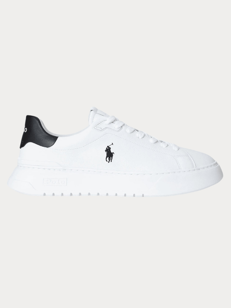 SNEAKERS POLO RALPH LAUREN LEATHER WHITE