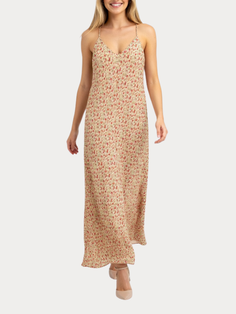 DRESS ONLY ONLLILJA S/L MAXI DRESS JRS BEIGE