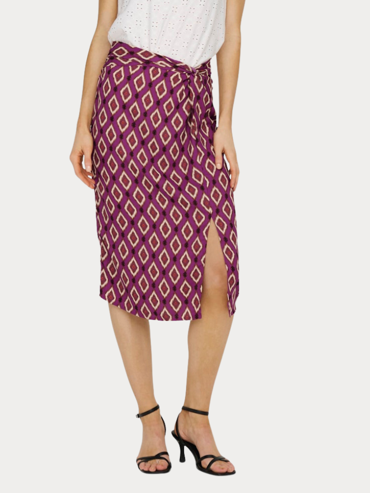 SKIRT ONLY ONLLEAH KNOT SKIRT EX PTM VIOLET