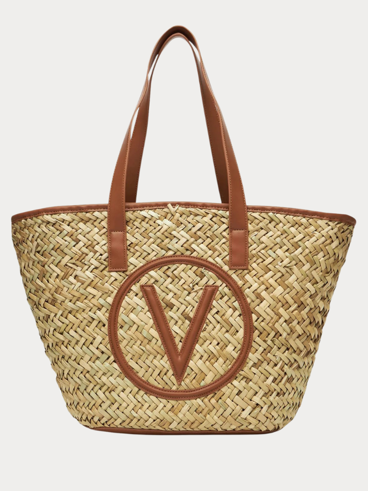 ΤΣΑΝΤΑ VALENTINO SAMUELA BEIGE TAN