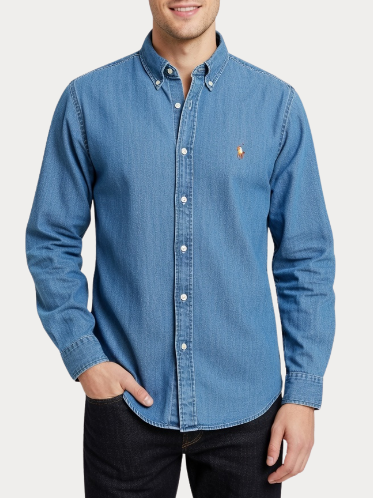 ΠΟΥΚΑΜΙΣΟ POLO RALPH LAUREN CORE REPLEN NAVY