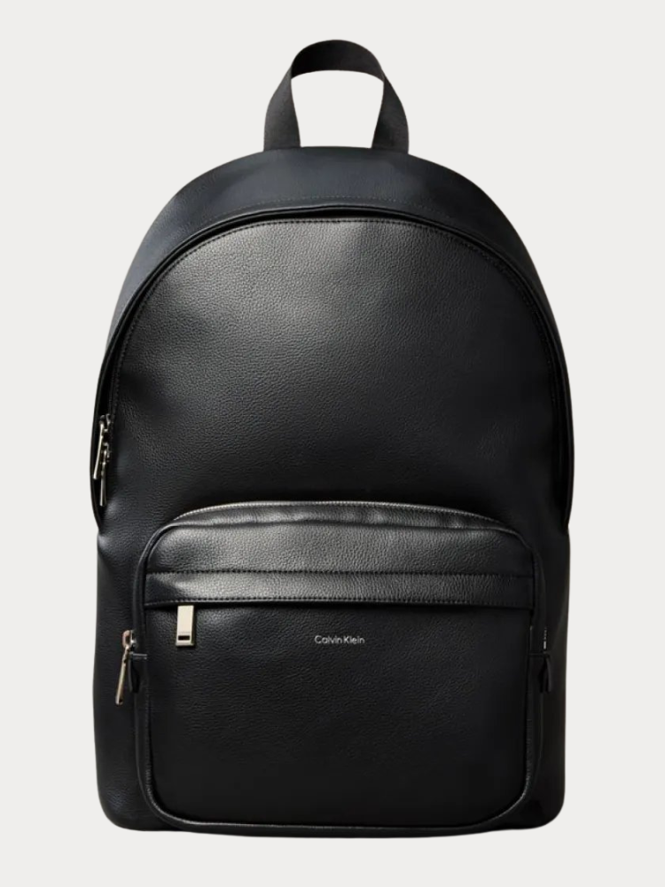 BACKPACK CALVIN KLEIN RAISED ROUND BLACK
