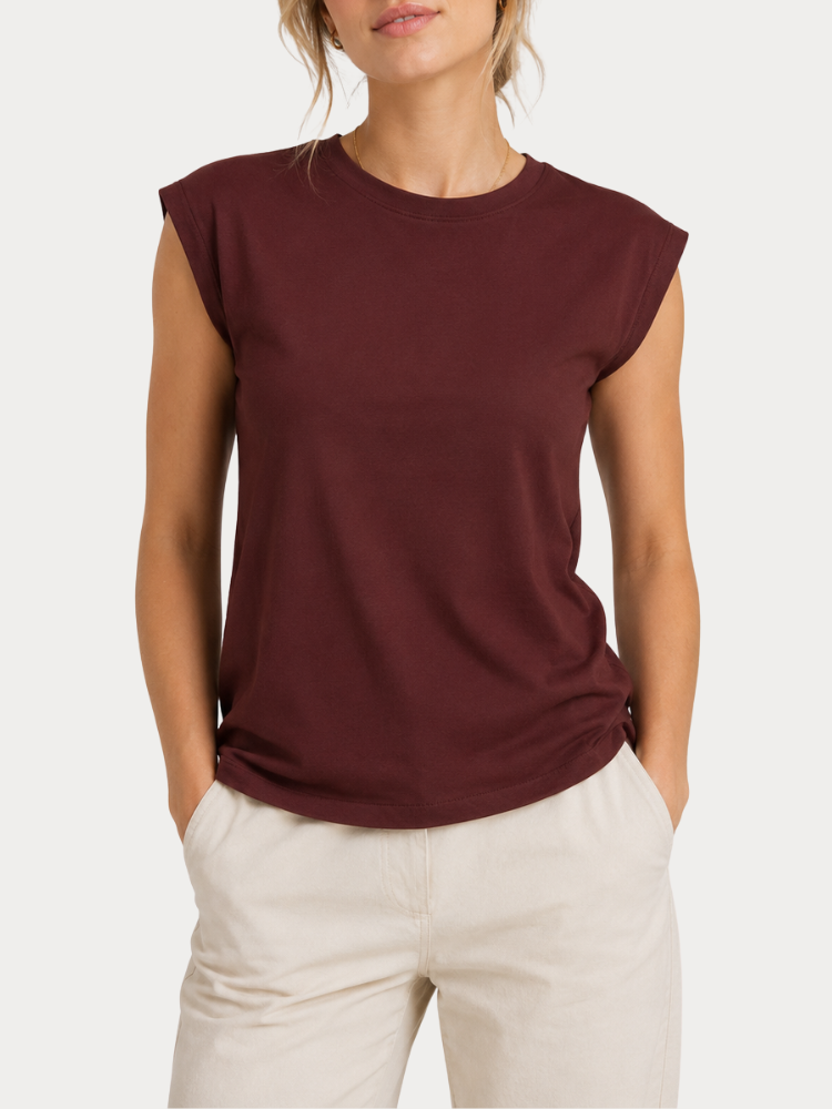 TOP ONLY ONLESMA S/L TOP JRS DECADENT CHOCOLATE