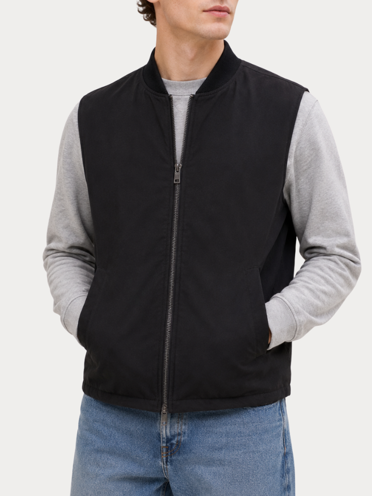 ΑΜΑΝΙΚΟ LIGHT JACKET JACK&JONES JJEESSENTIALS JACKET BLACK