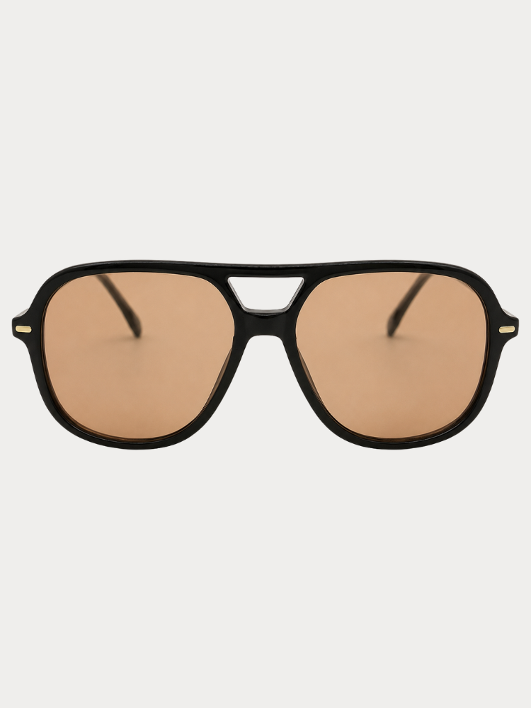 ΓΥΑΛΙΑ ΗΛΙΟΥ CV PARIS CV5158-3 SUNGLASSES AVIATOR INJECTION METAL BLACK ORANGE