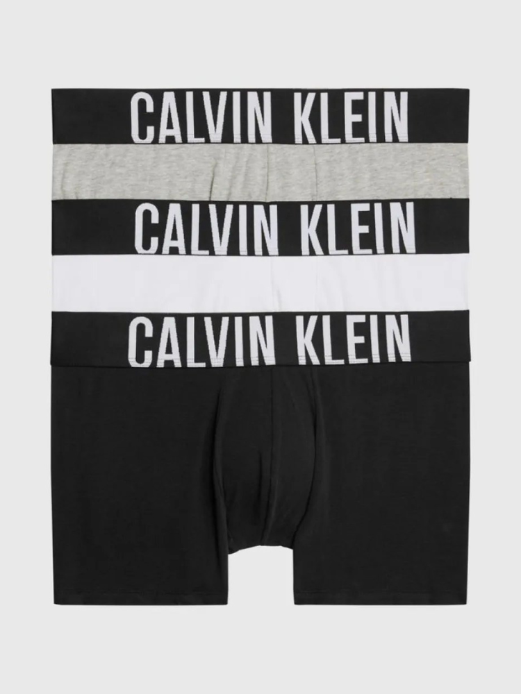 ΕΣΩΡΟΥΧΑ 3ΤΕΜ. CALVIN KLEIN TRUNKS BLACK GREY WHITE