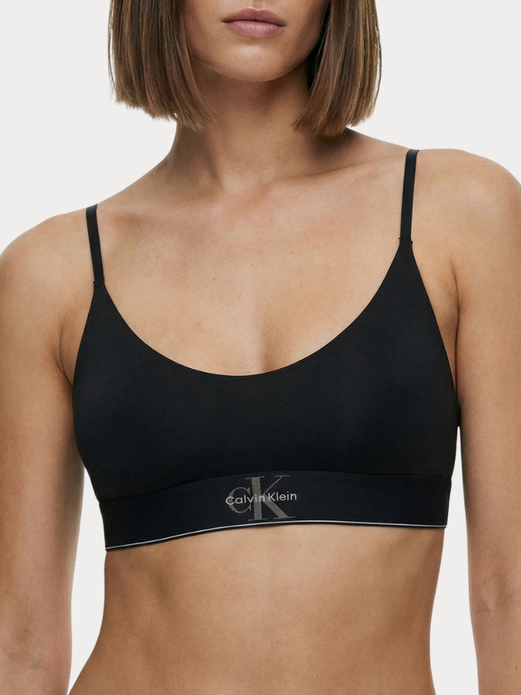 ΜΠΟΥΣΤΑΚΙ CALVIN KLEIN UNLINED BRALETTE BLACK