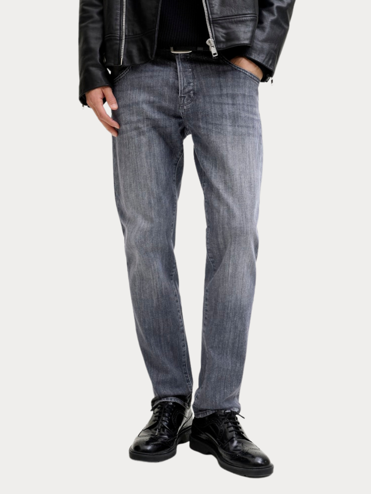 ΤΖΙΝ JACK & JONES JJIMIKE JJFOX NS 122 NOOS GREY-BLUE DENIM