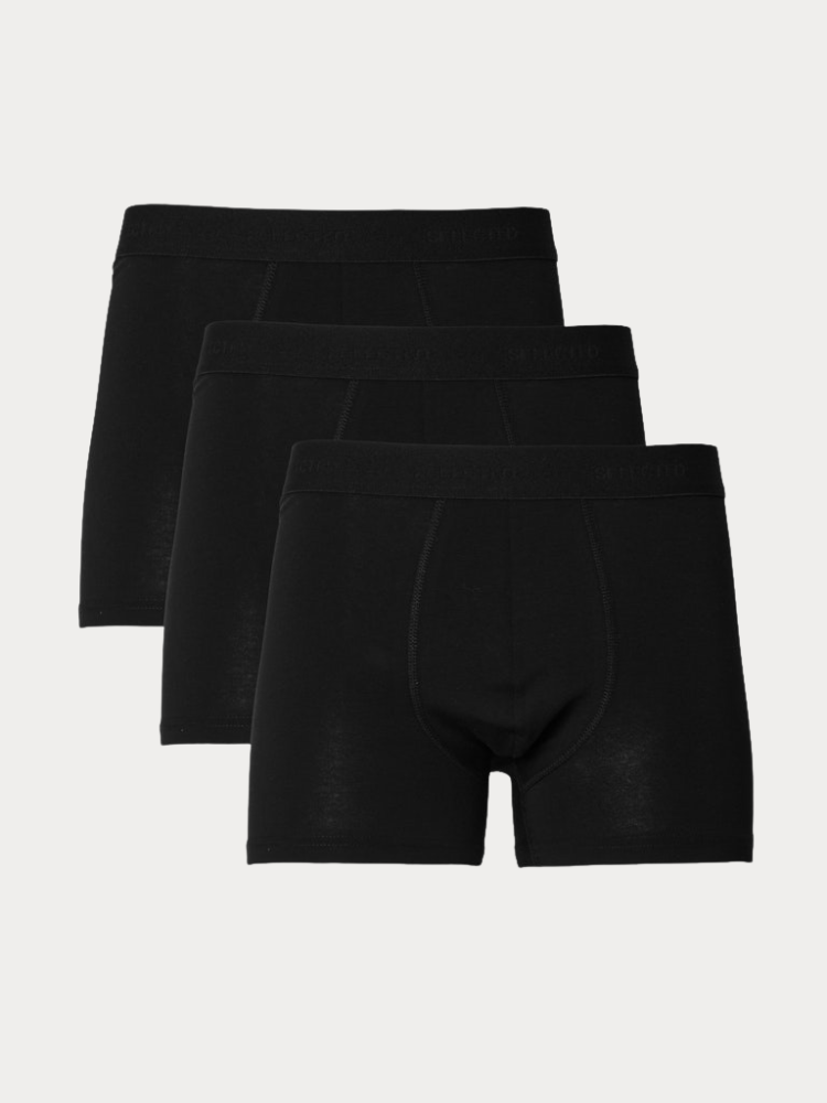 ΕΣΩΡΟΥΧΑ 3ΤΕΜ. SELECTED SLMLIAM 3-PACK TRUNK BLACK