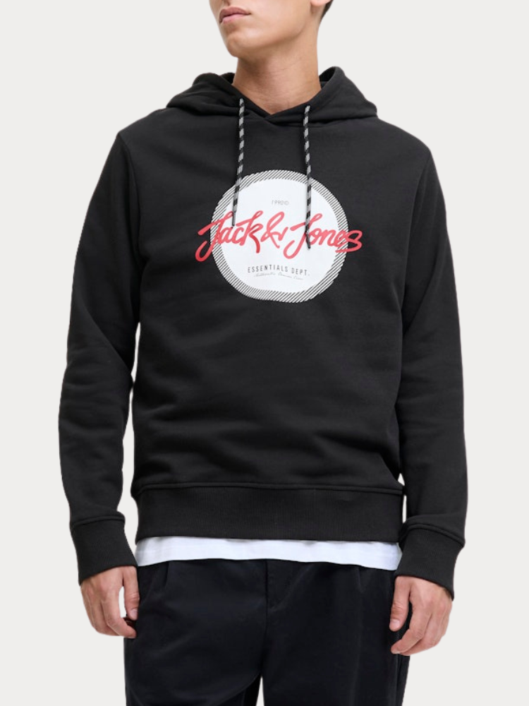 ΦΟΥΤΕΡ JACK & JONES JJURBAN SWEAT HOOD BLACK