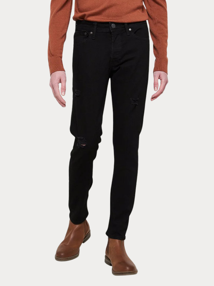ΤΖΙΝ JACK & JONES JJIWHGLENN JJORIGINAL MF 205 BLACK
