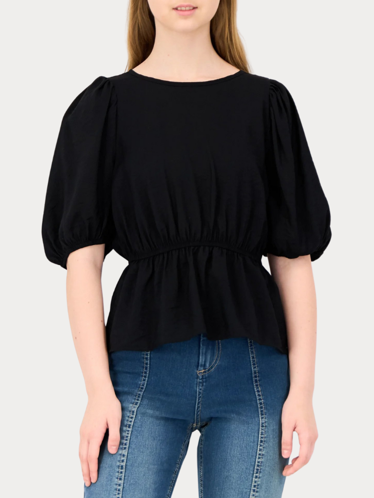 ΜΠΛΟΥΖΑ ONLY PUFF SLEEVES BLACK