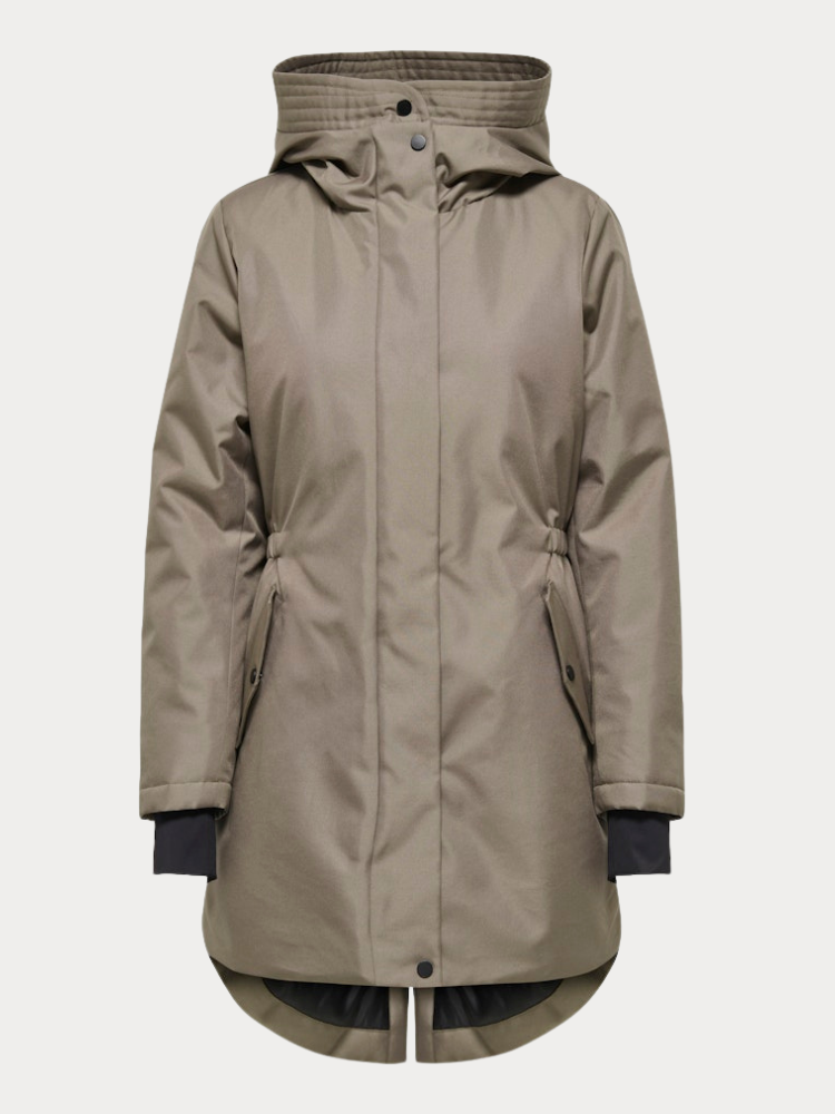 ΜΠΟΥΦΑΝ ONLY JULIE WINTER PARKA OTW WALNUT
