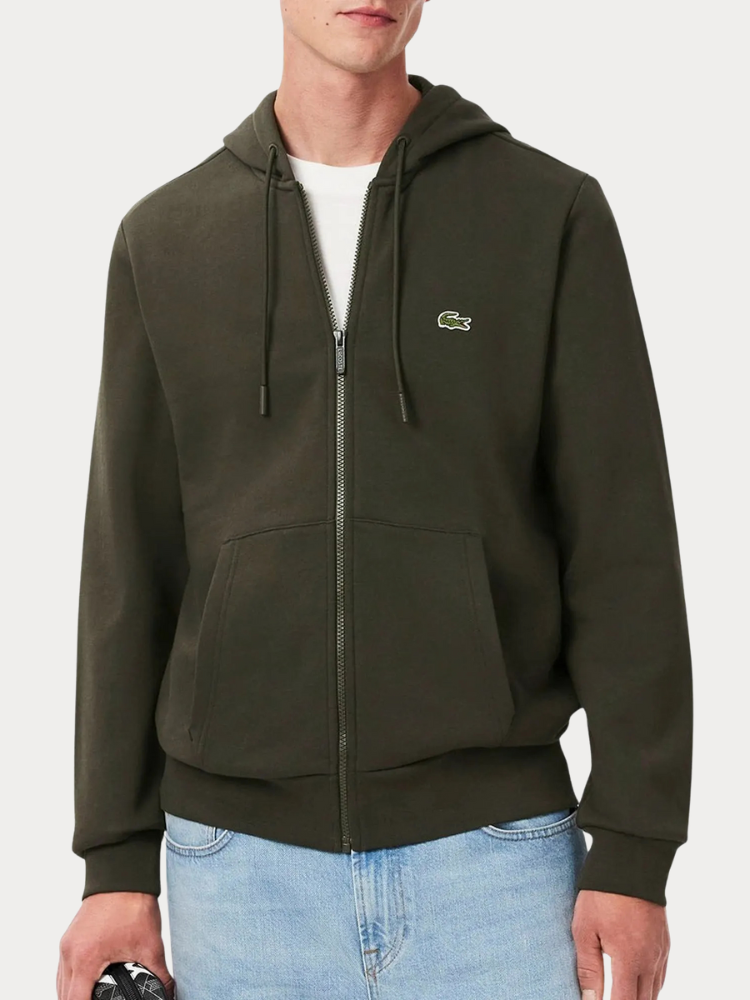 ΖΑΚΕΤΑ LACOSTE SWEAT DARK GREEN