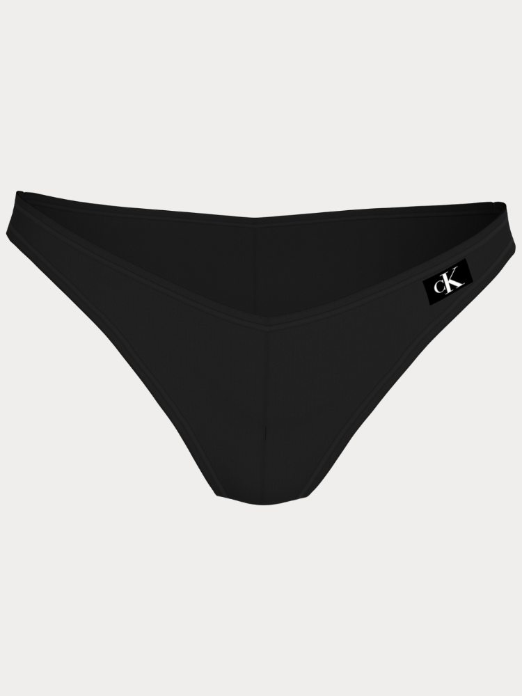 ΜΠΙΚΙΝΙ BOTTOM CALVIN KLEIN MONOGRAM DELTA BRAZILIAN PVH BLACK
