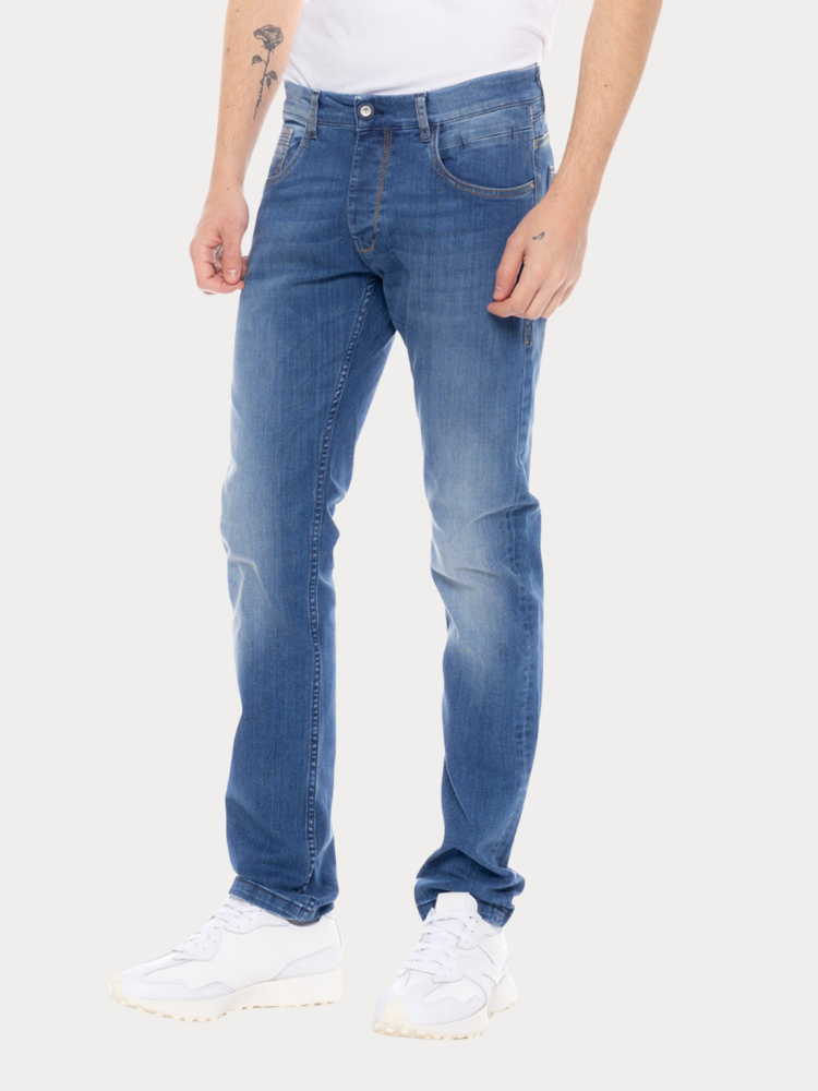 ΤΖΙΝ COVER JEANS TEDDY SLIM FIT DENIM BLUE