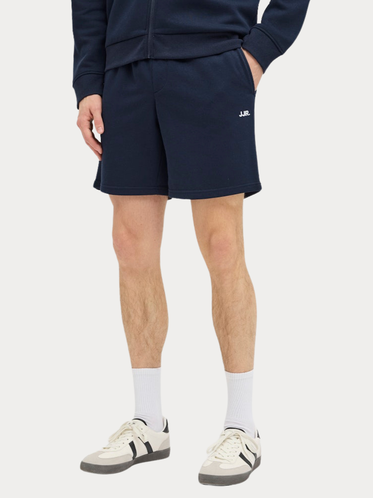ΒΕΡΜΟΥΔΑ JACK & JONES JREBGORM REG REBEL LOGO SWEAT SHORT SN SKY CAPTAIN