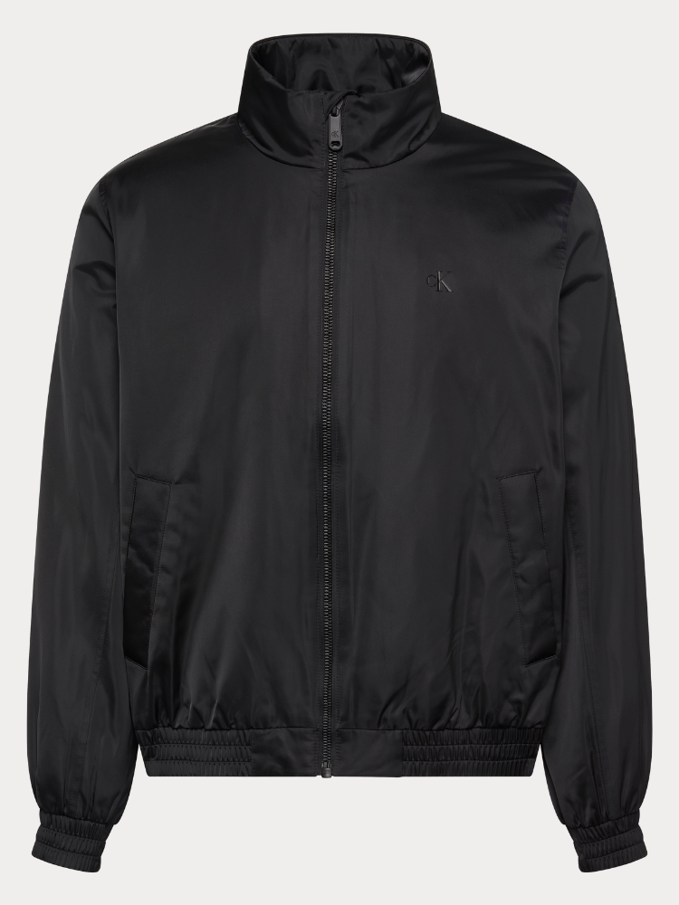 ΜΠΟΥΦΑΝ CALVIN KLEIN LS PADDED HARRINGTON BOMBER BLACK