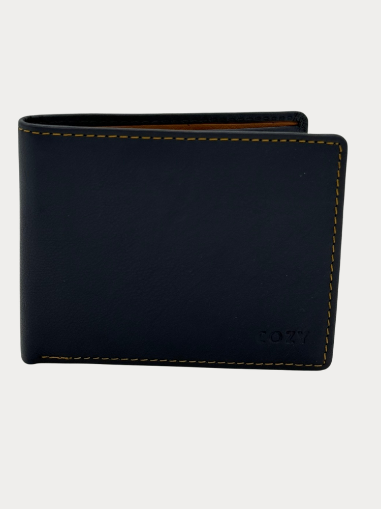 ΠΟΡΤΟΦΟΛΙ ΔΕΡΜΑΤΙΟΝ COZY NAVY CAMEL