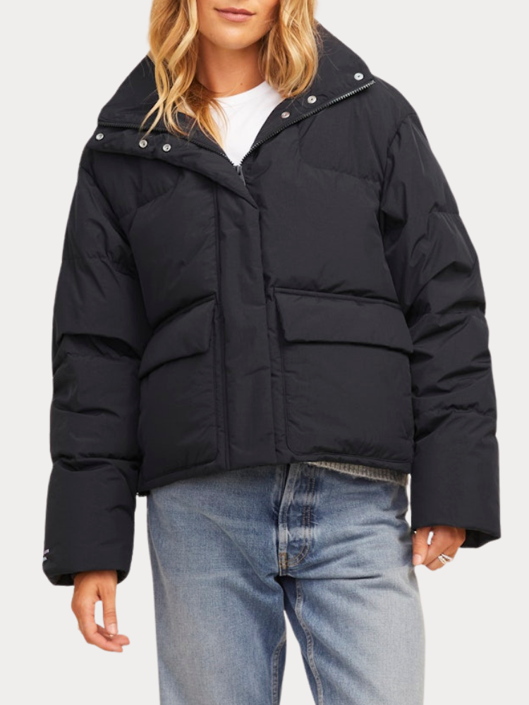 ΜΠΟΥΦΑΝ JJXX JXMORRIT PUFFER DOWN JACKET OTW SN BLACK